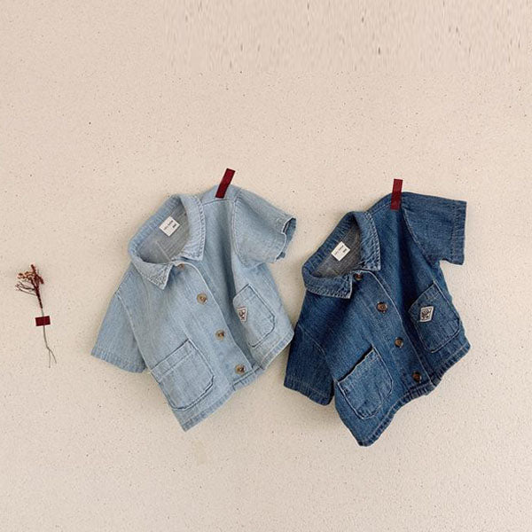 Summer Denim Shirt Jacket 2(Kids)