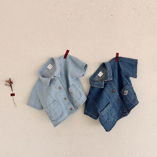 Summer Denim Shirt Jacket 2(Kids)