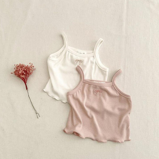 Ribbon Top T-Shirt(Kids)