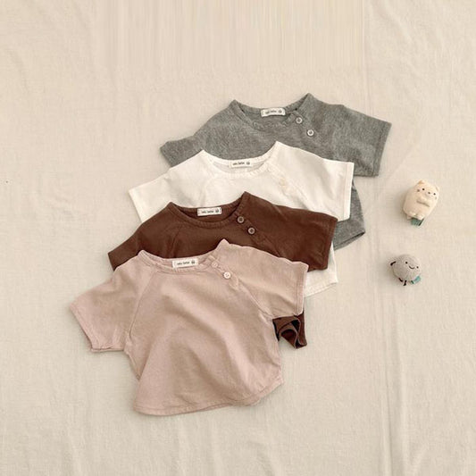 Basic Side Button T-Shirt 2(Baby)