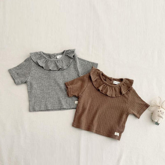 Yoha Eyelet Ruffle T-Shirt(Baby)