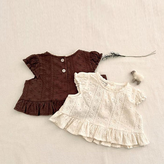 Frill Cap Blouse(Kids)