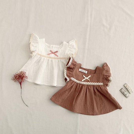 Eyelet Ribbon Blouse 2(Baby)