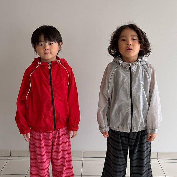 Insta Summer Jacket Korean toddler jacket in red made in Korea