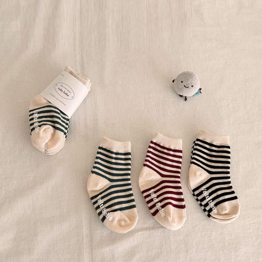 Stripe Ribbed Socks(Baby)