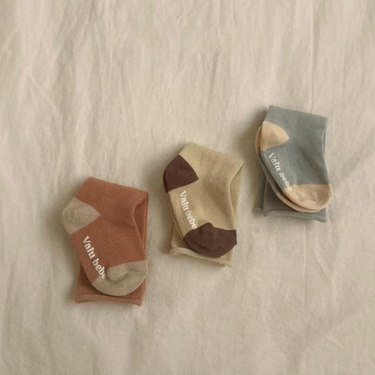 Combo Rolled Down Socks