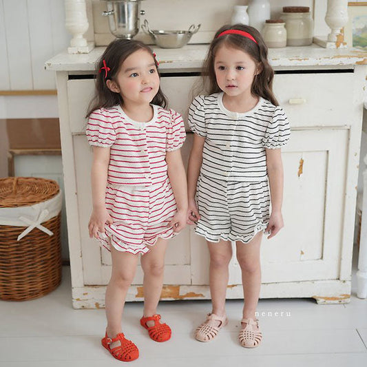 Dodo Set Korean toddler set in red made in Korea