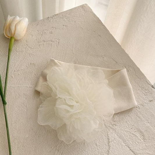 (SS25)Corsage Lace Hairband(Baby)