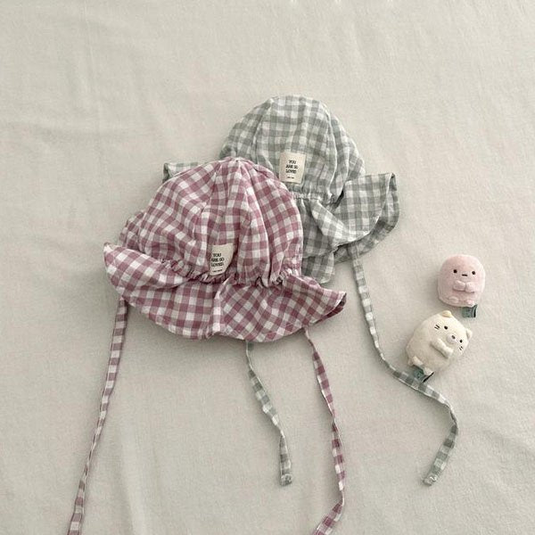Sugar Check Bucket Hat(Baby)