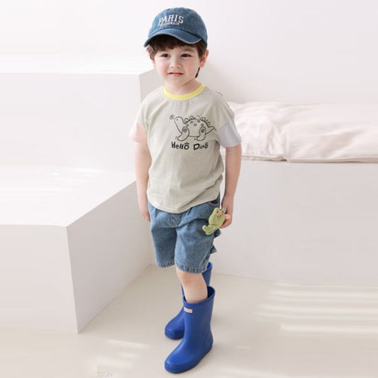 Denim Dinosaur Pants