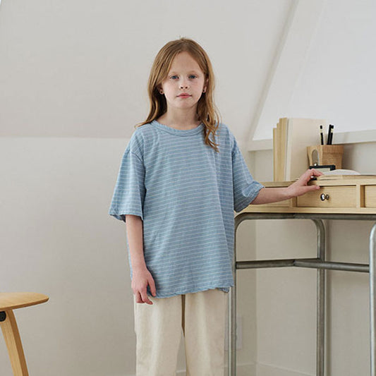 Linen Stripe T-Shirt(JS~JM)