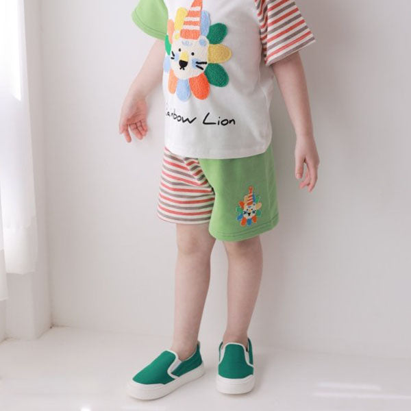 Patch Lion Pants