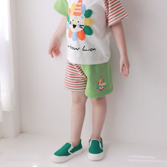 Patch Lion Pants