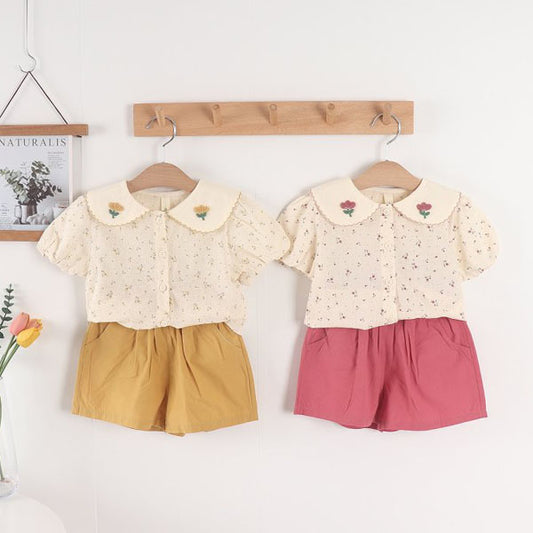 Floral Pants Top & Bottom