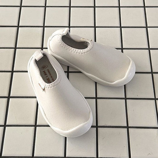 Aqua Shoes Korean toddler shoes in cream made in Korea