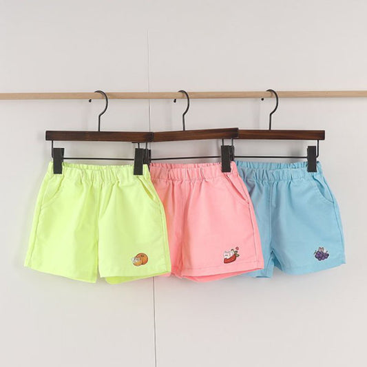 Stretch Pig Cat Knee Shorts