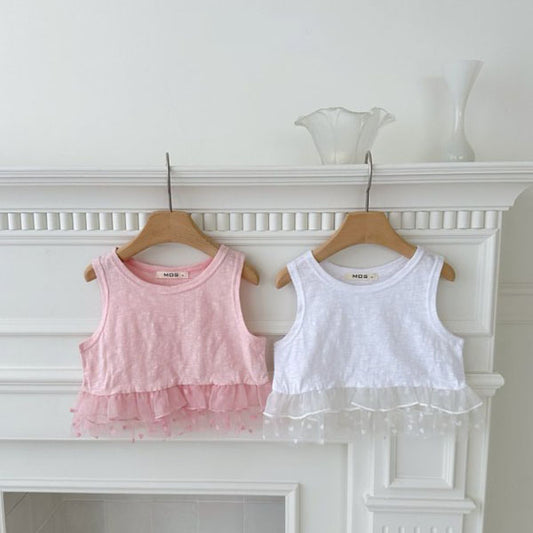 Flange Frill Sleeveless