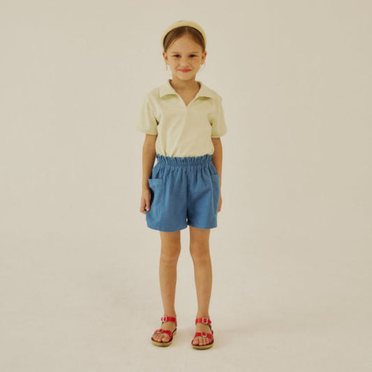 Cream Frill Pants
