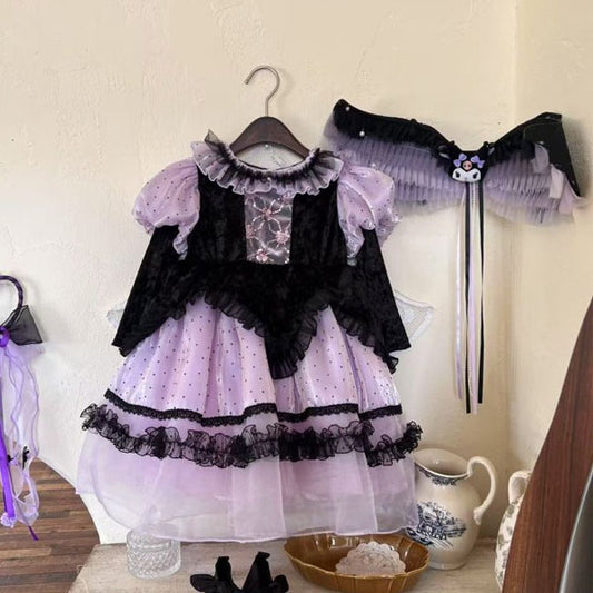 Lunabel Dress with Wings & Magic Wand Set