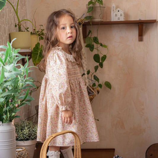 Annika Smocking Dress