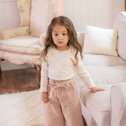 Ella Lace Tee (Cream)