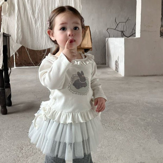 Bunny Ruffle Tee