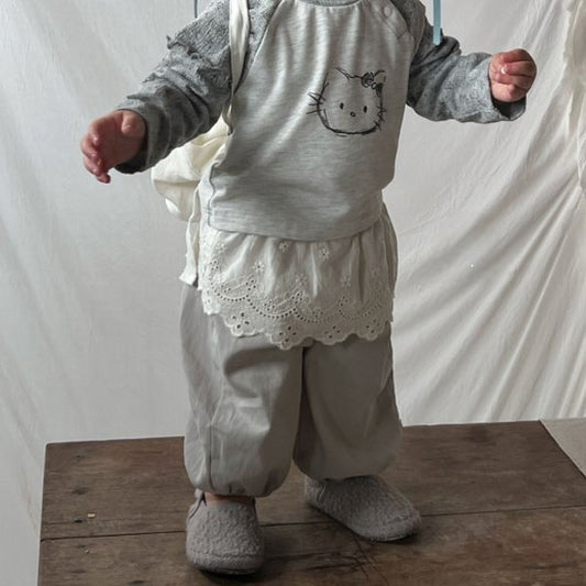Dot Belly Jogger Pants