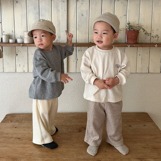 Ribbed Wide Pants
