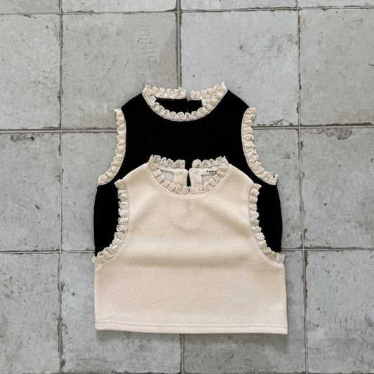 Hepburn Lace Vest