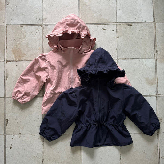 Frill Hoodie Jumper