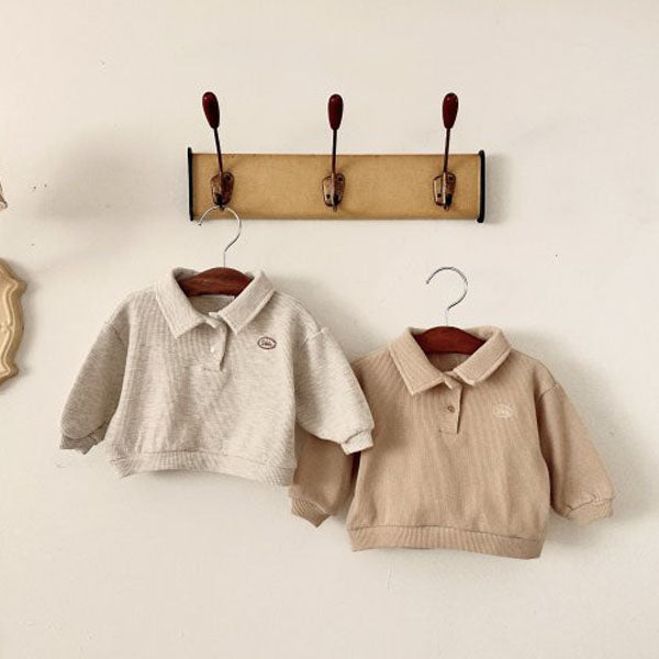 Waffle Collar Tee