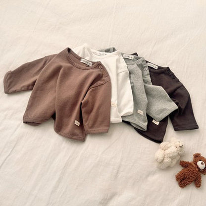 Daily Short Button Tee