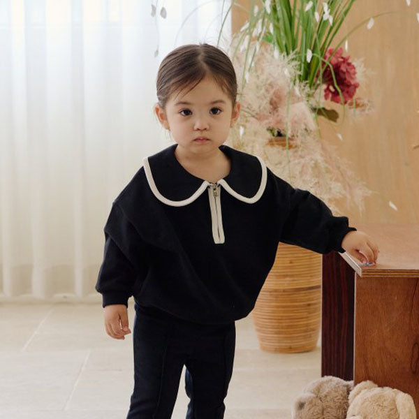 Milk Zip-Up Man-to-Man