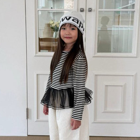 Stripe Shati Tee