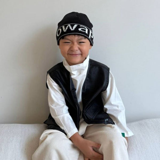 Short Knit Beanie