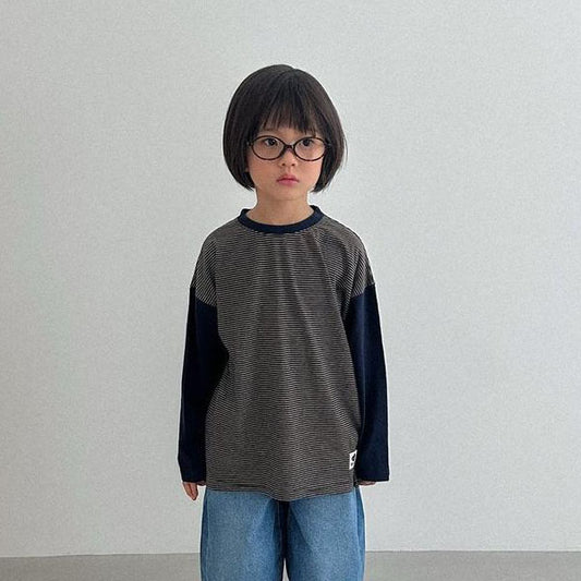 Color Block Stripe T-Shirt