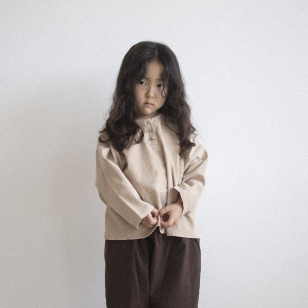 Palm Corduroy Blouse