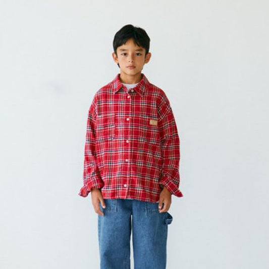 Under Check Shirt