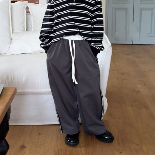 Contrast Band Slacks