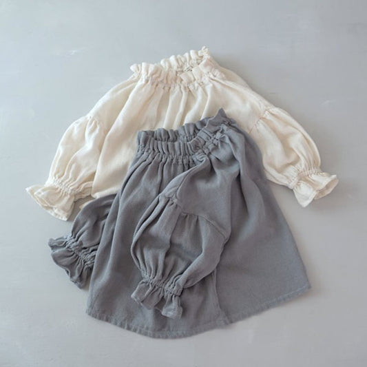 Lana Frill Banding Blouse