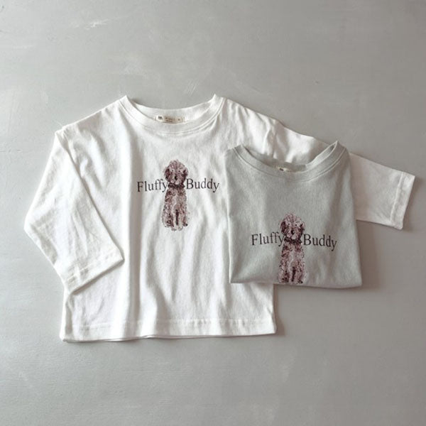 Puppy Round Graphic Tee