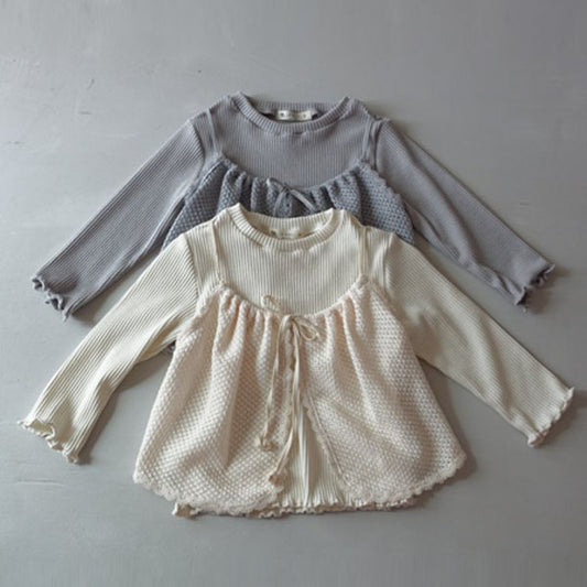 Ribbed Lace Vest