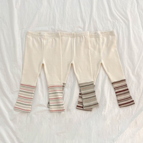 Lime Two-Tone Leggings