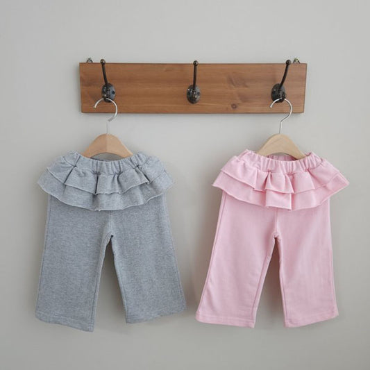 Tiered Fleece Pants