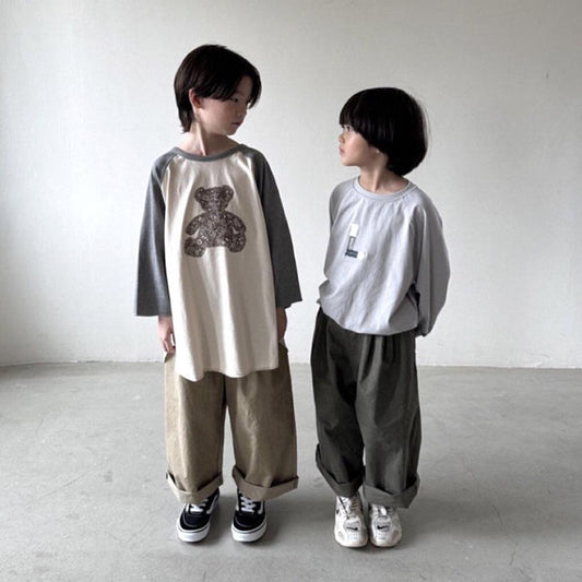 Two-Tuck Wide Pants