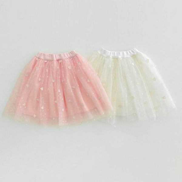 Heart Tulle Skirt