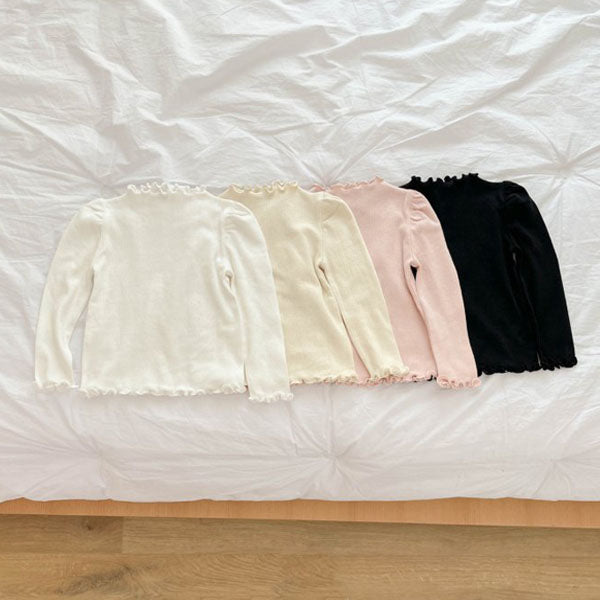 Illia Eyelet Ruffle Tee