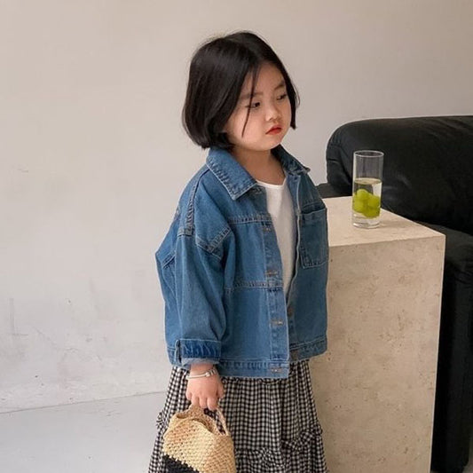Marron Denim Jacket