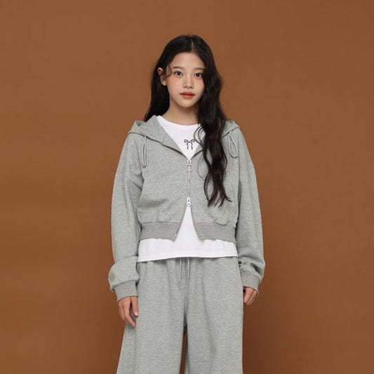 Clear Zip-Up Hoodie