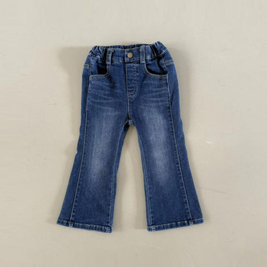 Brushed Bootcut Denim Pants